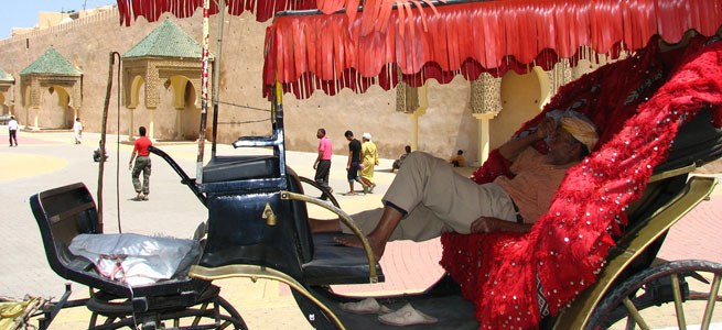 Wer sich so gehen lässt, muss aufpassen! Marokko - Foto: Flickr - http://flickr.com/photos/vass_istvan/214638875/